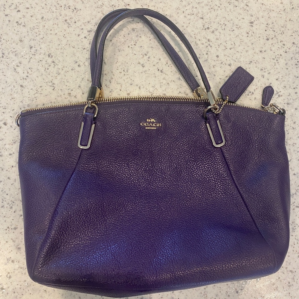 Purple Kelsey Satchel